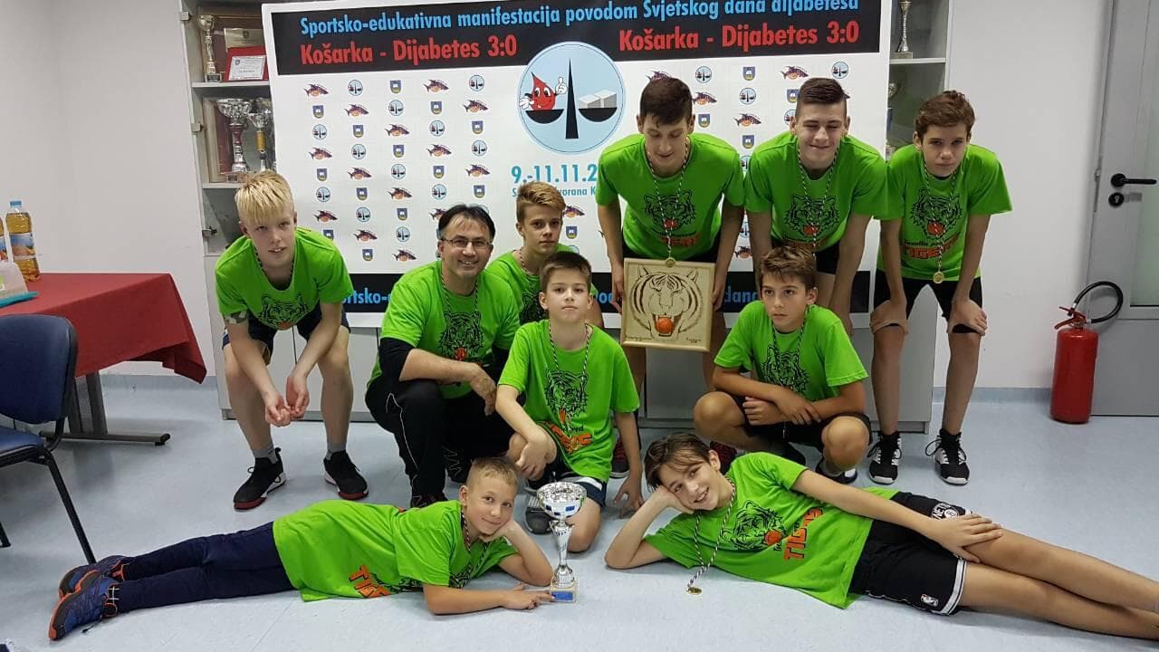 SPORTSKO EDUKATIVNA MANIFESTACIJA KOŠARKA : DIJABETES 3:0