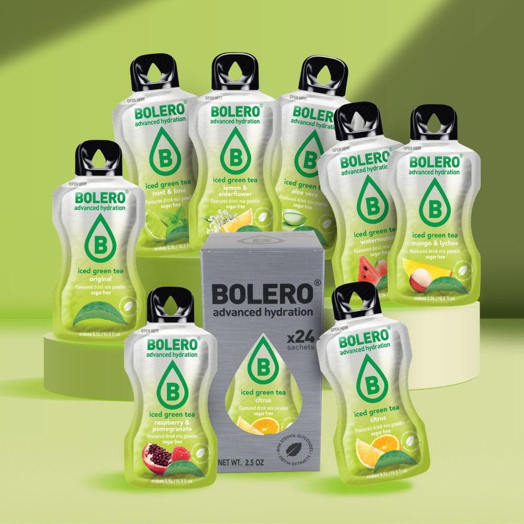BOLERO STICKS ICED GREEN TEA MIX 24 X 3g