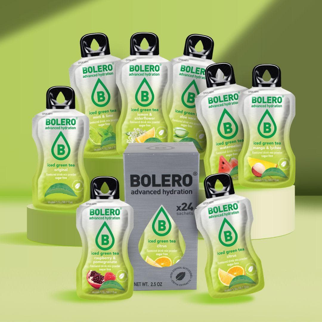 BOLERO CLASSIC ICED GREEN TEA MIX 24 X 8g